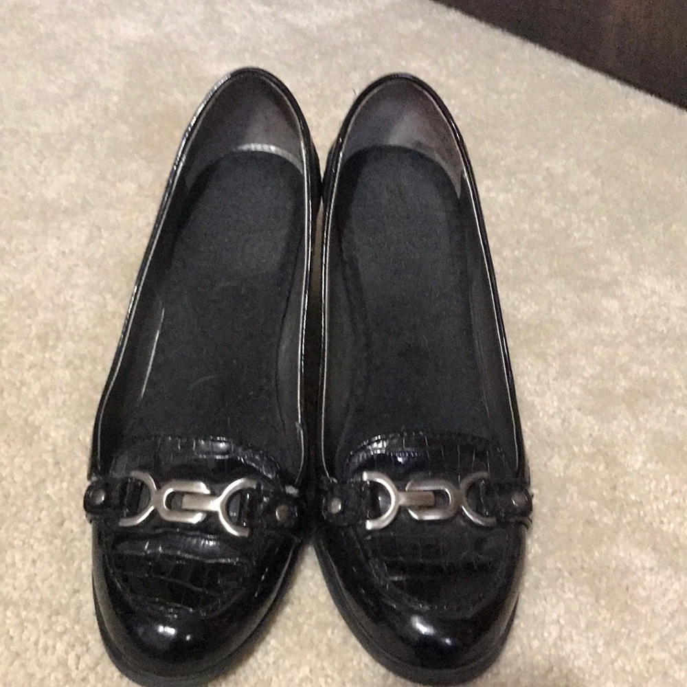 Black chunky Heel